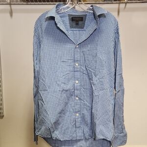 Banana Republic | Blue Checkered Shirt | M